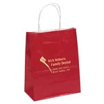 Wholesale Amanda Colored Paper Gift Bags with Handles