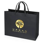 London Matte Laminated Premium Paper Shopping Bags (Bulk)