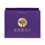 London Matte Laminated Premium Paper Shopping Bags (Bulk)
