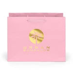 London Matte Laminated Premium Paper Shopping Bags (Bulk)