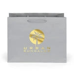 London Matte Laminated Premium Paper Shopping Bags (Bulk)