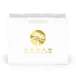 London Matte Laminated Premium Paper Shopping Bags (Bulk)