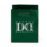 Premium Glossy Jewel Paper Gift Bag with Macrame Handles