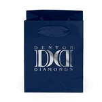 Premium Glossy Jewel Paper Gift Bag with Macrame Handles