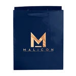 Wholesale Emerald Gloss Laminated Paper Gift Bags