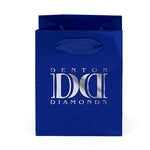 Premium Glossy Jewel Paper Gift Bag with Macrame Handles