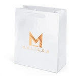 Wholesale Emerald Gloss Laminated Paper Gift Bags