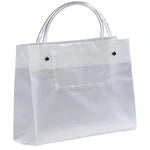 Wholesale Frosted Plastic Gift Bags with Business Card Pocket