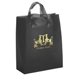Bulk Hercules Frosted Plastic Shopping Bags (13" x 17")