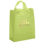 Bulk Hercules Frosted Plastic Shopping Bags (13" x 17")