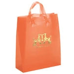 Bulk Hercules Frosted Plastic Shopping Bags (13" x 17")