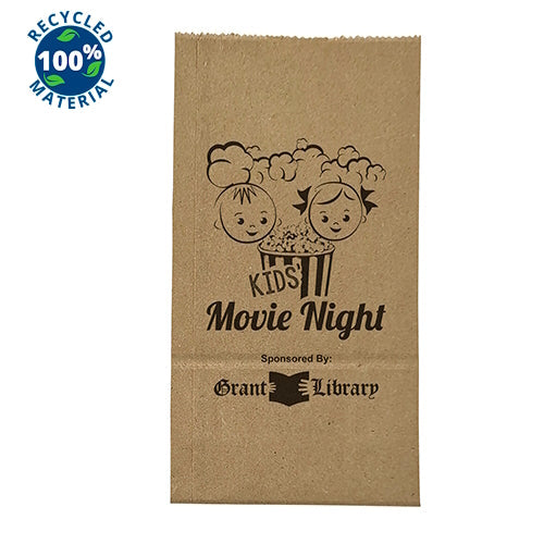 Wholesale Popcorn Paper Bag CV3 - Grease-Resistant Snack Bags
