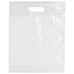 Wholesale Eco Die Cut 15x19 Plastic Merchandise Bags