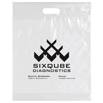 Wholesale Eco Die Cut 15x19 Plastic Merchandise Bags
