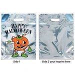 Wholesale Silver Reflective Halloween Pumpkin Bags (150-Pack)