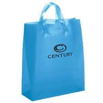 Bulk Hercules Frosted Plastic Shopping Bags (13" x 17")