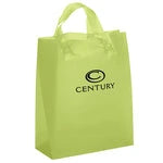 Bulk Hercules Frosted Plastic Shopping Bags (13" x 17")