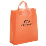 Bulk Hercules Frosted Plastic Shopping Bags (13" x 17")