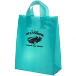 Wholesale Zeus Frosted Plastic Shopping Bags