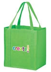 Wholesale Recession Buster Non-Woven Grocery Bags with Poly Board