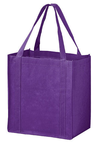 Wholesale Recession Buster Non Woven Grocery Tote Bag with Poly Board Insert - RB12813