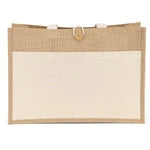 Wholesale Riley Long Handle Jute Shopping Bag
