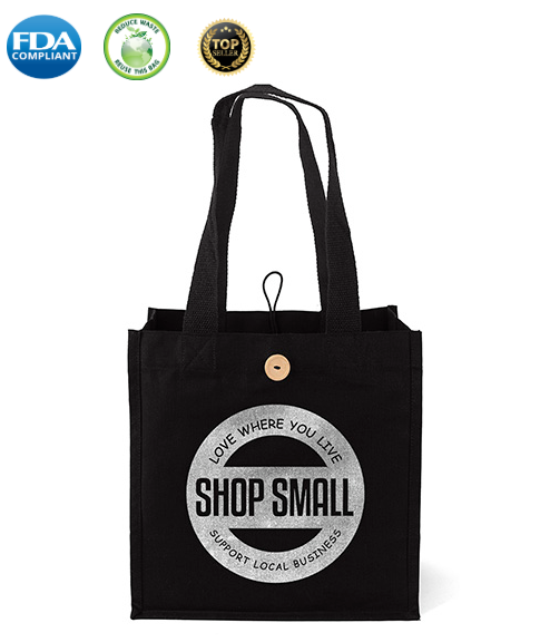 Wholesale cotton aurora long handle tote