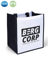 Wholesale Scott Black White long handle tote bag