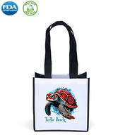 Wholesale carol  Black White long handle tote bag
