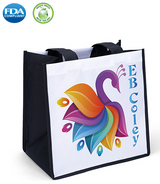 Wholesale carol  Black White long handle tote bag