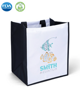 Wholesale Scott Black White long handle tote bag