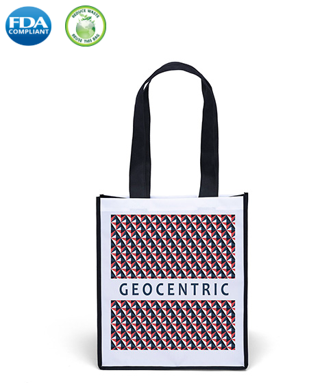 Wholesale Scott Black White long handle tote bag