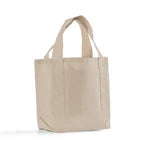 Mini Canvas Shopping Bag - Compact Everyday Handbag