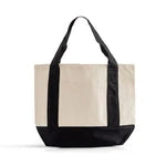 Mini Canvas Shopping Bag - Compact Everyday Handbag
