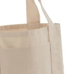 Mini Canvas Shopping Bag - Compact Everyday Handbag