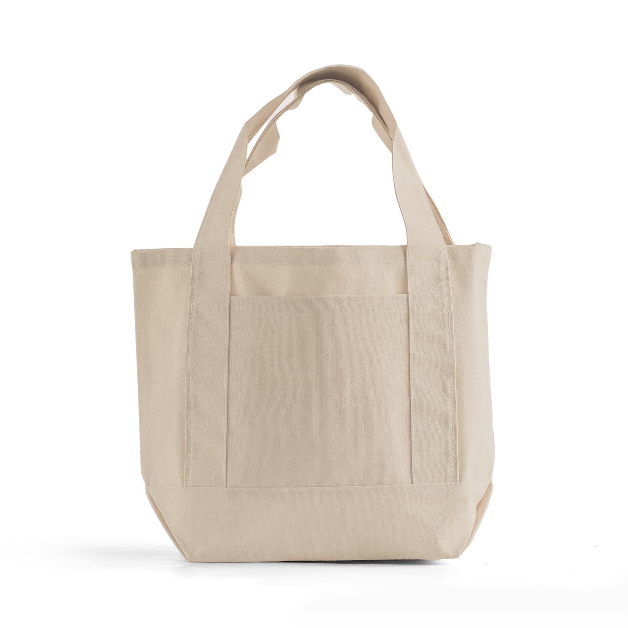 Mini Canvas Shopping Bag - Compact Everyday Handbag