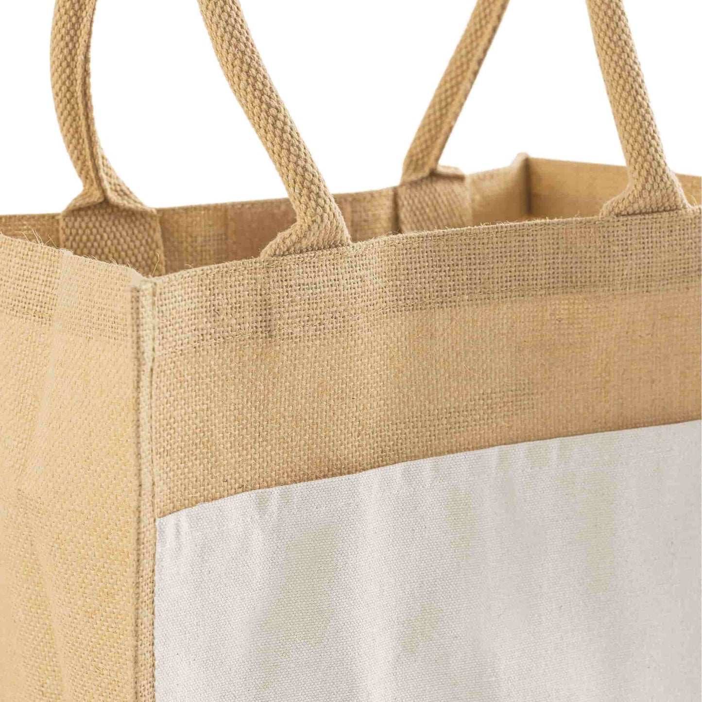 Medium Easy-Print Jute Bag
