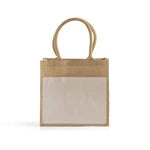 Medium Easy-Print Jute Burlap Bag TJ288