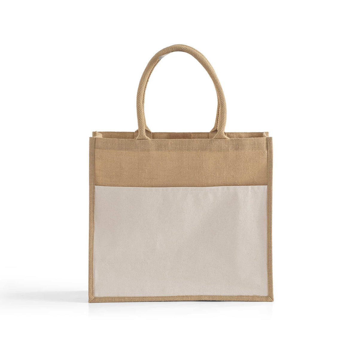 Large Easy-Print Jute Bag