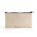 Multi-Functional Flat Canvas Makeup Bag (6-Pack)