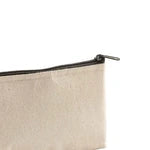 Multi-Functional Flat Canvas Makeup Bag (6-Pack)