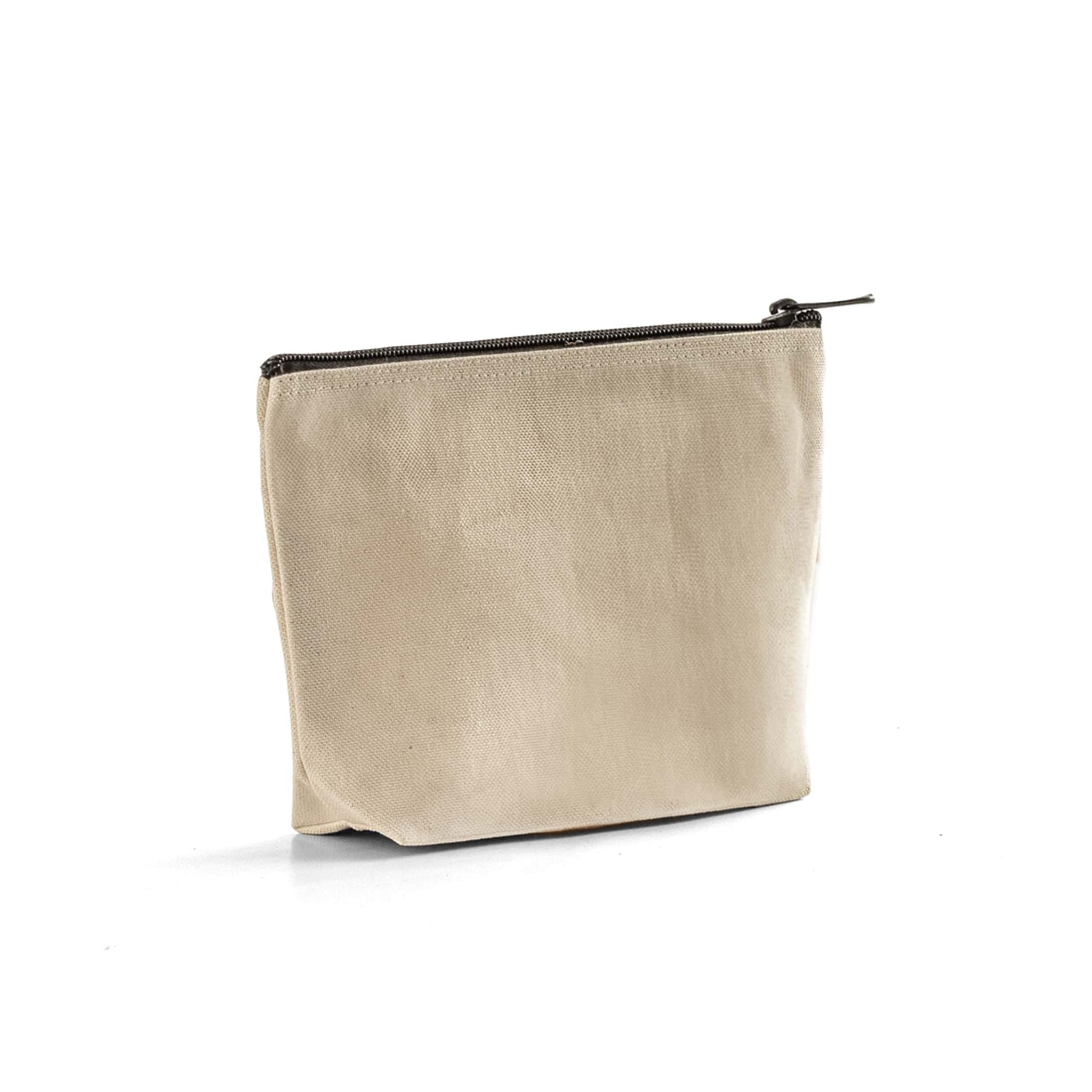 Essentials Cotton Canvas Cosmetic Pouch