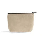 Essentials Cotton Canvas Cosmetic Pouch
