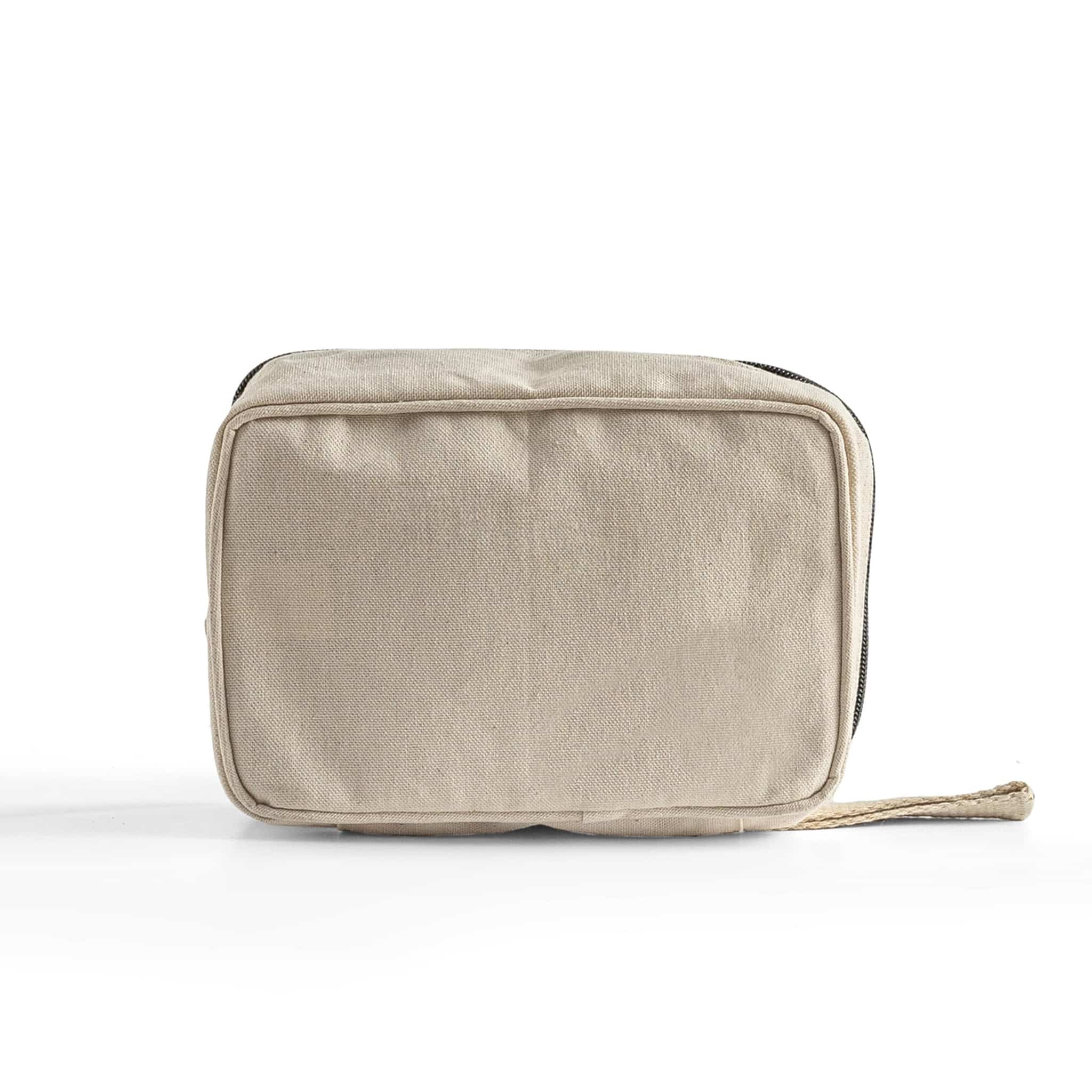 Canvas Travel Toiletry Bag & Makeup Organizer