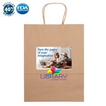 Eco-Friendly Wholesale Kraft Shopping Bags with Handles