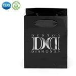 Premium Glossy Jewel Paper Gift Bag with Macrame Handles