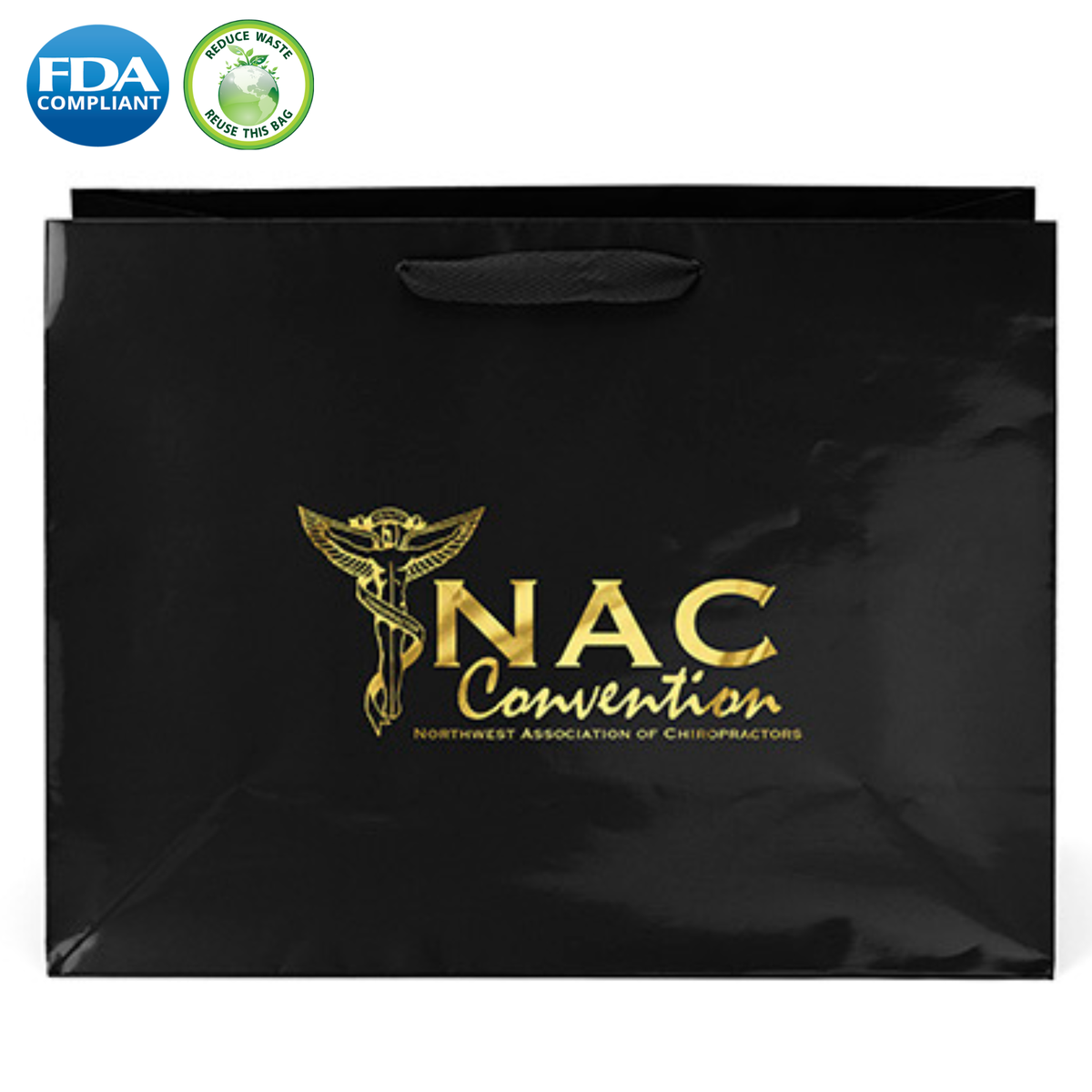 Premium Wholesale Tiara Gloss Laminated Eurotote Paper Bags