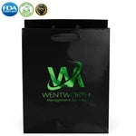 Wholesale Crystal Gloss Laminated Paper Gift Bags (34LE79)