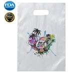 Wholesale Aster Frosted Plastic Shopping Bags (37D914H)