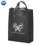 Wholesale Zeus Frosted Plastic Shopping Bags